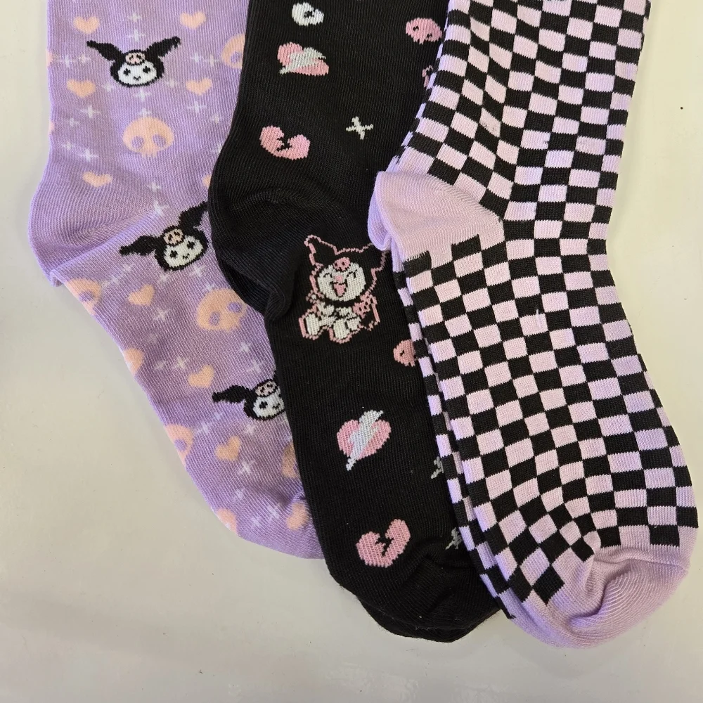 Sanrio Kuromi Crew Socks